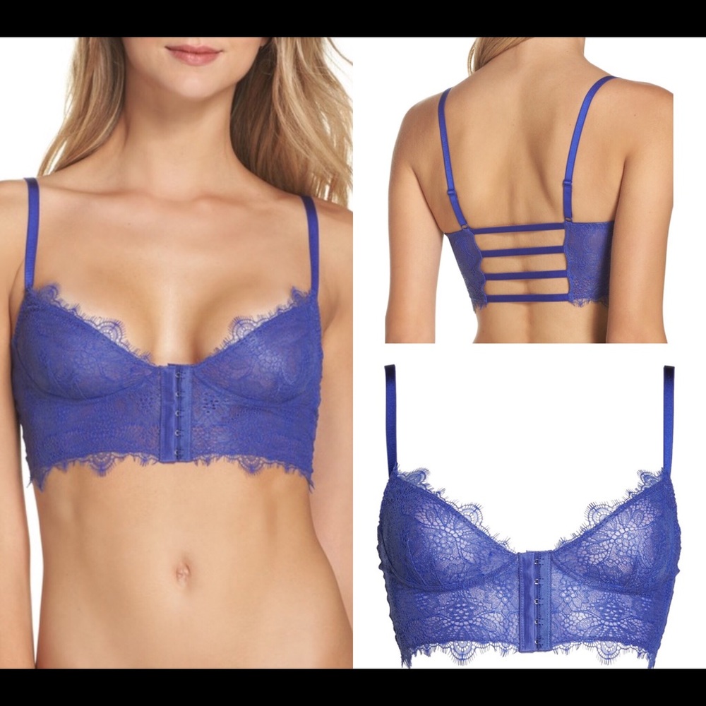 Free People Royal Blue Bralette